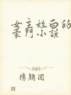 女主姓白的现代豪门小说