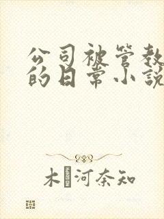 公司被管教训诫的日常小说