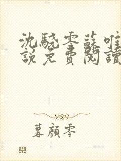 沈骁零苏唯染小说免费阅读最新章节