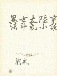 异世大陆穿越魔法斗气小说