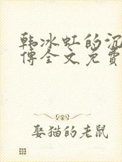 韩冰虹的沉沦外传全文免费阅读