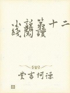 小说第十二秒在线阅读