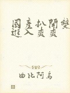 国产扒开双腿猛进入爽爽封面