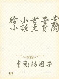 给小世子当后妈小说免费阅读全文