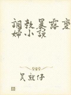 调教暴露变态艳妇小说