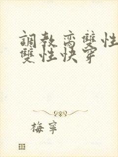 调教脔双性美人双性快穿