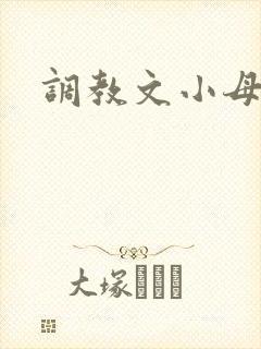 调教文小母狗封面