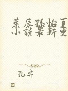 叶辰孙怡夏若雪小说最新更新