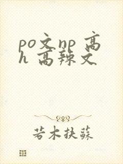 po文np 高h 高辣文