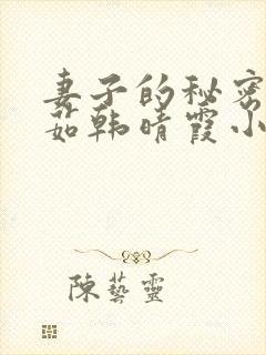 妻子的秘密林雅茹韩晴霞小说免费阅读