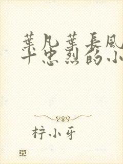 叶凡叶长风一门十忠烈的小