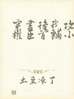 穿书后我攻略了权臣首辅小说免费阅读封面