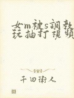 女m被s调教虐玩抽打视频
