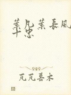 叶凡叶长风一门十忠