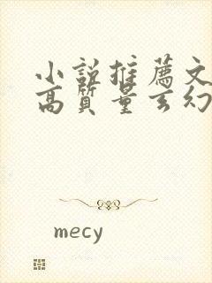 小说推荐文笔好高质量玄幻小说