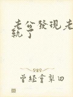 老公发现老婆出轨了