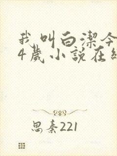 我叫白洁今年24岁小说在线阅读