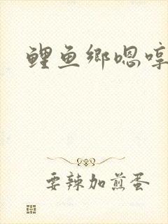 鲤鱼乡嗯哼