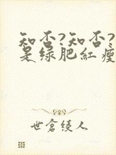 知否?知否?应是绿肥红瘦在线观看封面