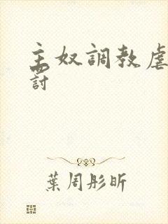 主奴调教虐文惩罚