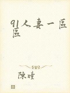 91人妻一区二区