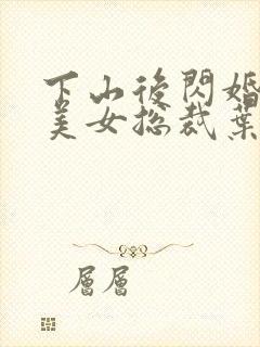 下山后闪婚高冷美女总裁叶凌天楚逸然