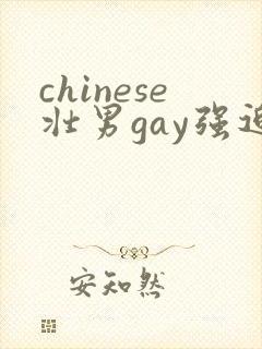 chinese壮男gay强迫野外男同性恋视频