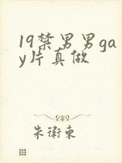19禁男男gay片真做