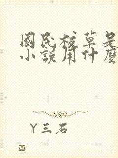 国民校草是女生小说用什么app可以免费