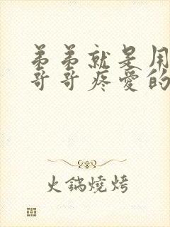 弟弟就是用来被哥哥疼爱的小说