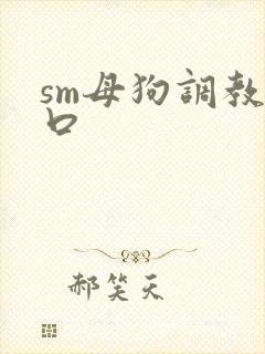 sm母狗调教重口
