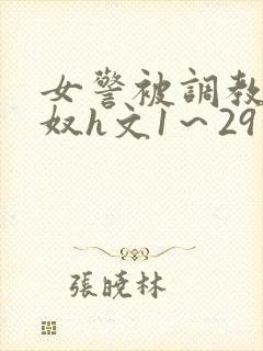 女警被调教成贱奴h文1～29封面
