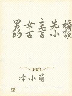 男女主先婚后爱的古言小说