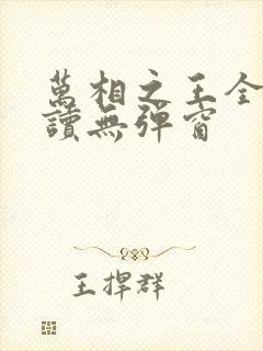 万相之王全文阅读无弹窗封面