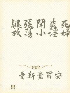 腿张开爽死你个放荡小淫妇h文