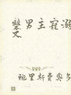 双男主宠溺超甜文