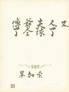 傅爷夫人又惊艳了全球了封面