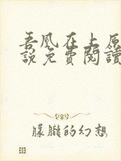 吾凰在上原著小说免费阅读封面