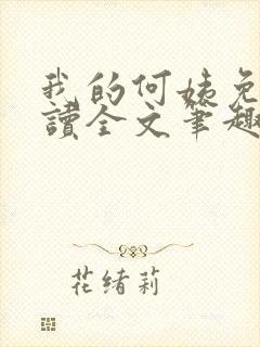 我的何姨免费阅读全文笔趣阁