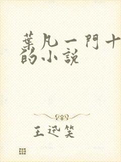 叶凡一门十忠烈的小说封面