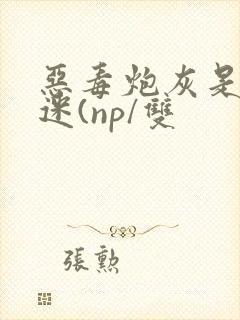 恶毒炮灰是万人迷(np/双