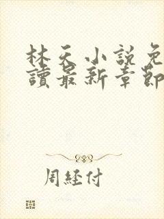 林天小说免费阅读最新章节