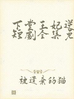 下堂王妃逆天记短剧全集免费观看