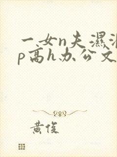 一女n夫湿润np高h办公文封面