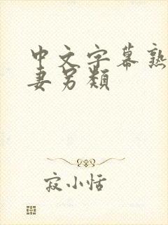 中文字幕熟女人妻另类