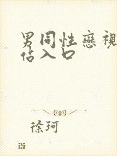 男同性恋视频网站入口封面