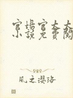 官场官太太后宫小说免费阅读全文封面