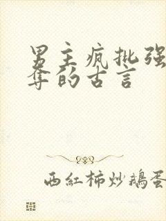 男主疯批强取豪夺的古言封面