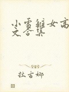 小处雏女高辣h文合集
