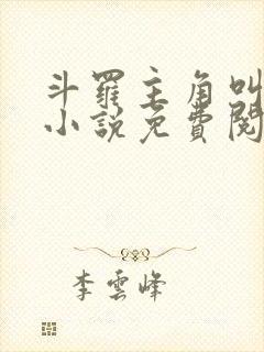 斗罗主角叫林枫小说免费阅读封面